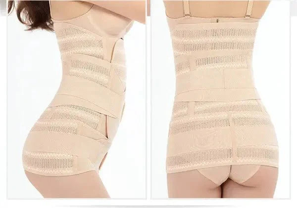3 in 1 Postpartum Belly Wrap I Recovery Belly Slimming Girdle