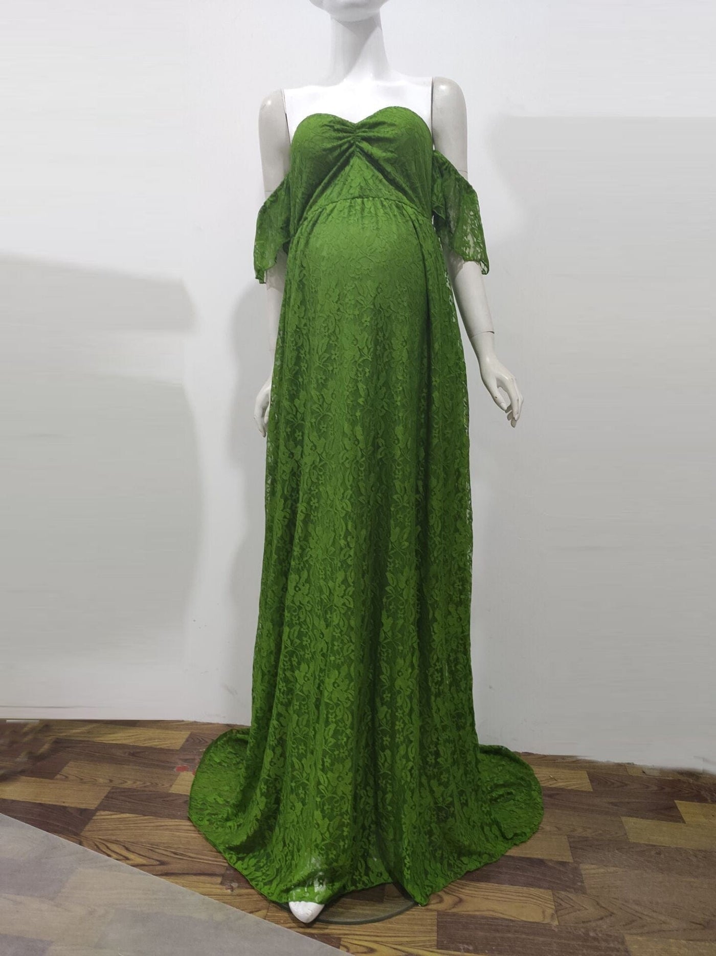 Beautiful Maternity Dresses For Photo Shoot Pregnant Dress Lace Maxi Gown