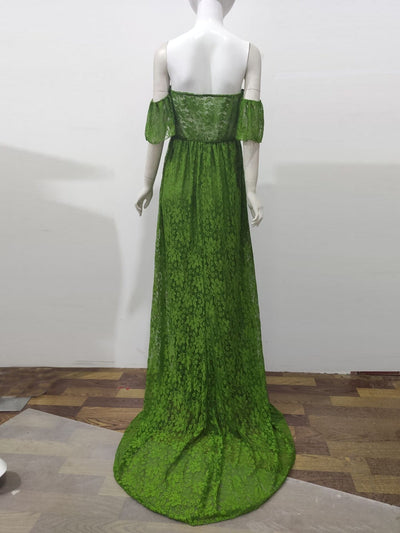Beautiful Maternity Dresses For Photo Shoot Pregnant Dress Lace Maxi Gown