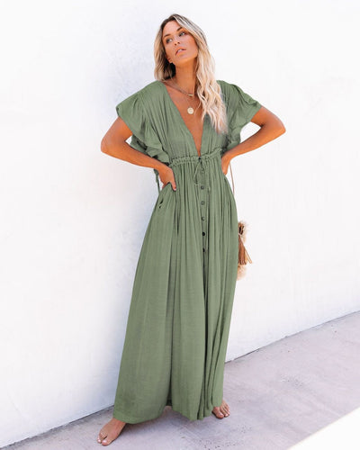 Maternity Summer Beach Dress I Breastfeeding Vestidos