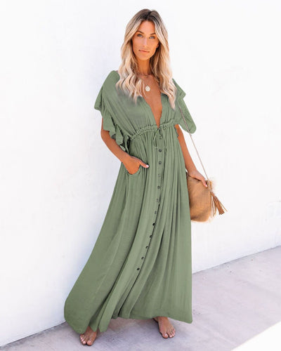 Maternity Summer Beach Dress I Breastfeeding Vestidos