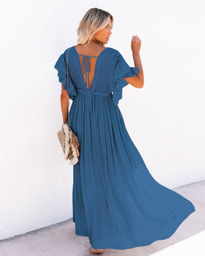 Maternity Summer Beach Dress I Breastfeeding Vestidos
