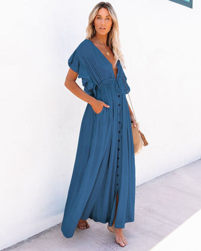 Maternity Summer Beach Dress I Breastfeeding Vestidos