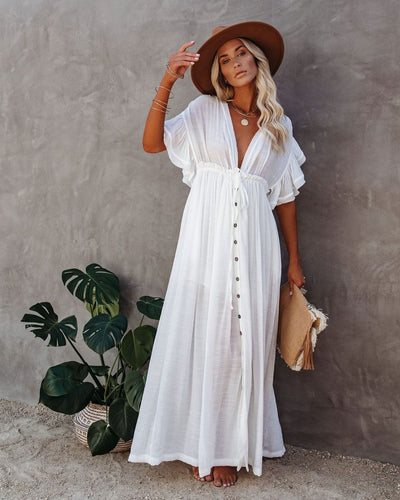 Maternity Summer Beach Dress I Breastfeeding Vestidos