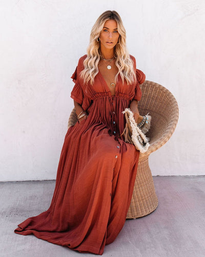 Maternity Summer Beach Dress I Breastfeeding Vestidos