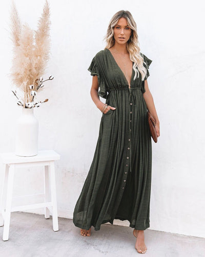 Maternity Summer Beach Dress I Breastfeeding Vestidos