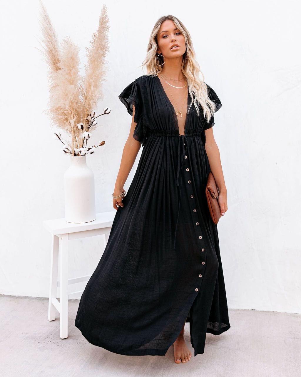 Maternity Summer Beach Dress I Breastfeeding Vestidos