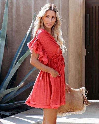 Maternity Summer Beach Dress I Breastfeeding Vestidos