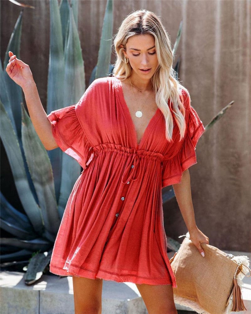 Maternity Summer Beach Dress I Breastfeeding Vestidos