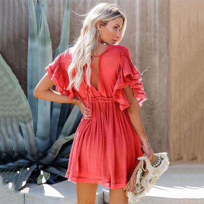 Maternity Summer Beach Dress I Breastfeeding Vestidos