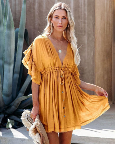 Maternity Summer Beach Dress I Breastfeeding Vestidos