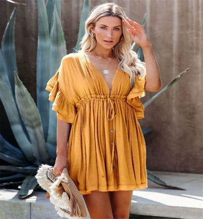 Maternity Summer Beach Dress I Breastfeeding Vestidos