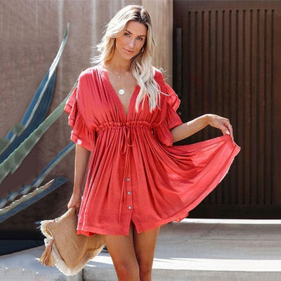 Maternity Summer Beach Dress I Breastfeeding Vestidos
