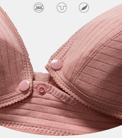 Mummy Nursing Bra I  Lightly Padded Breastfeeding Bra.