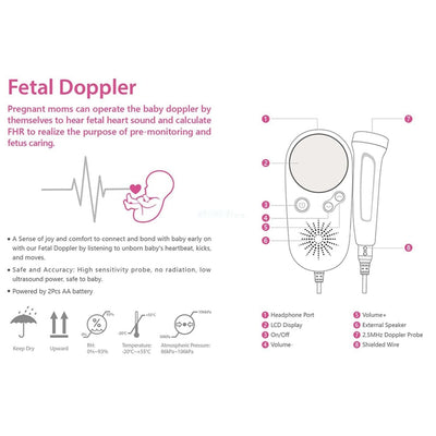 NewTechno Baby Fetal Doppler