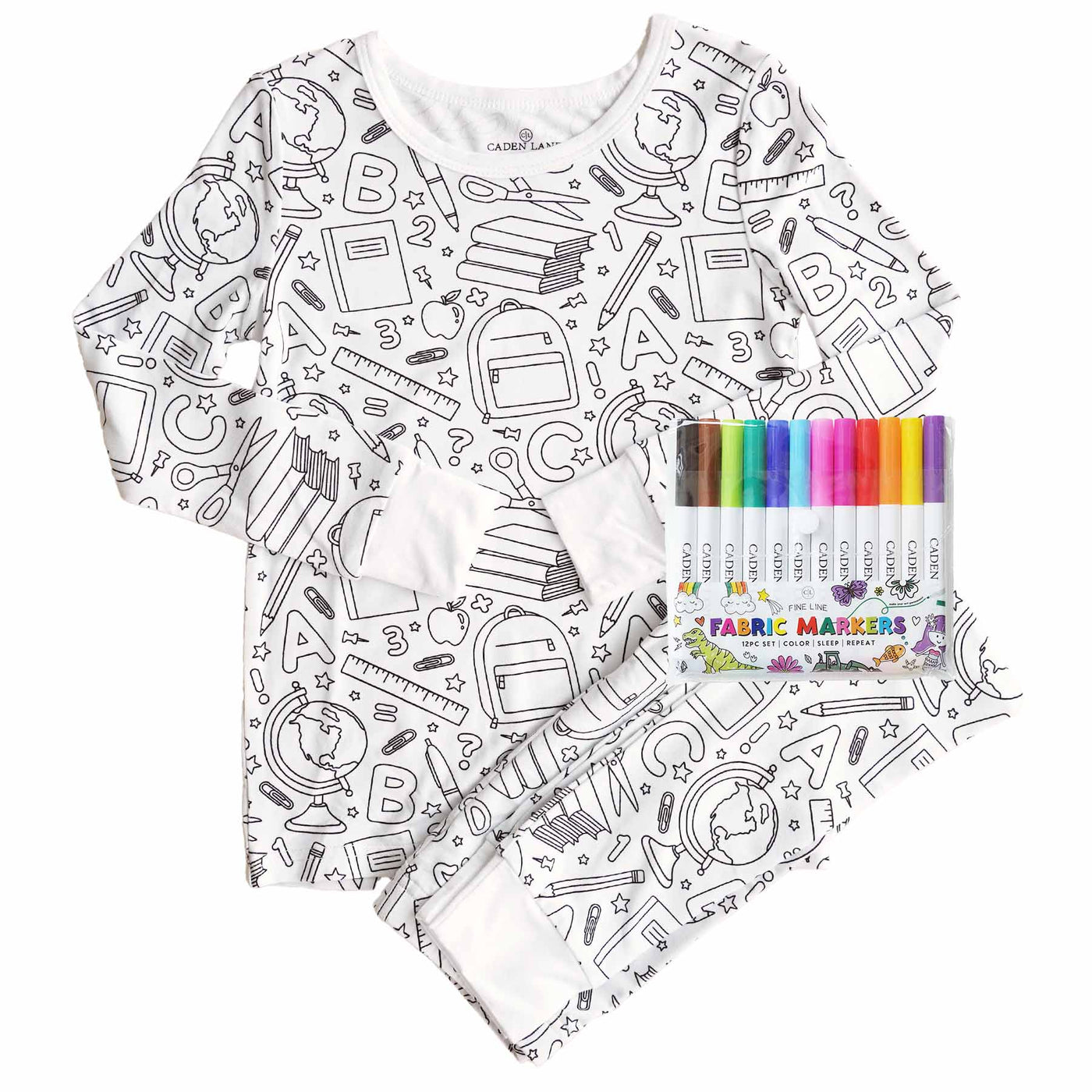 Colorable Pajamas for Kids