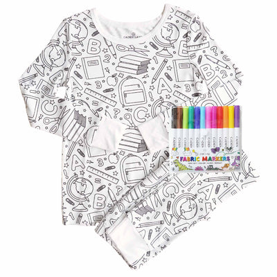 Colorable Pajamas for Kids